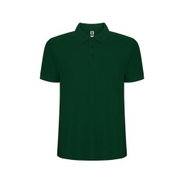 Рубашка поло "Pegaso" мужская, бутылочный зеленый