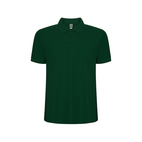 Рубашка поло "Pegaso" мужская, бутылочный зеленый
