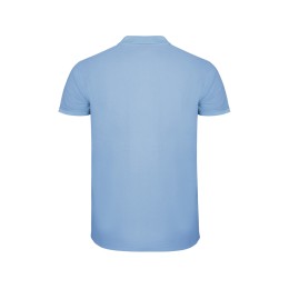 Рубашка поло "Star" мужская, небесно-голубой