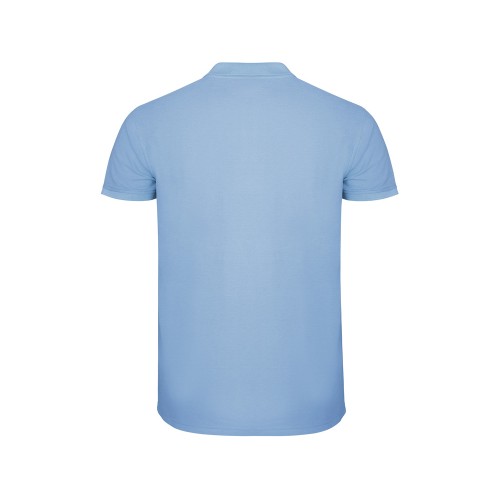 Рубашка поло "Star" мужская, небесно-голубой