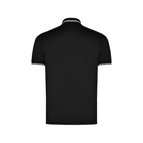 Рубашка поло "Montreal" мужская, черный/белый