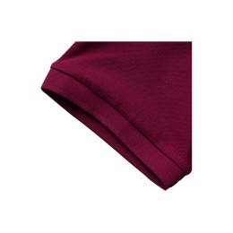 Calgary мужская футболка-поло с коротким рукавом, бургунди