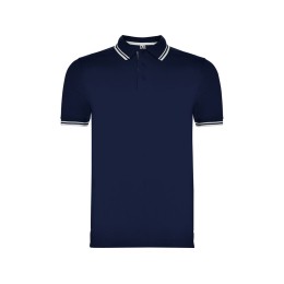 Рубашка поло "Montreal" мужская, нэйви/белый