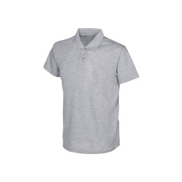 Рубашка поло "First 2.0" мужская, серый меланж