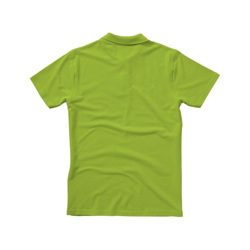 Рубашка поло "First" мужская, зеленое яблоко