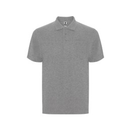 Рубашка поло "Centauro Premium" мужская, серый меланж