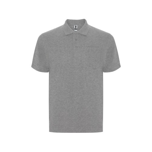 Рубашка поло "Centauro Premium" мужская, серый меланж