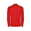 Рубашка поло "Estrella" мужская с длинным рукавом, красный