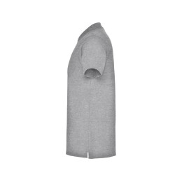 Рубашка поло "Star" мужская, серый меланж