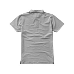 Рубашка поло "Markham" мужская, серый меланж/антрацит