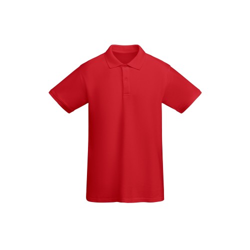 Рубашка поло "Prince" мужская, красный