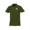Мужское поло Helios с коротким рукавом, зеленый армейский