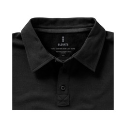 Рубашка поло "Markham" мужская, антрацит/черный