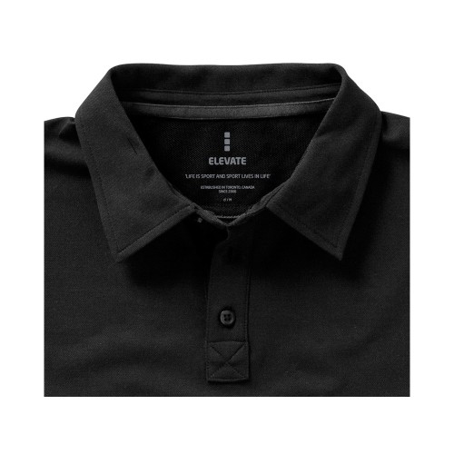 Рубашка поло "Markham" мужская, антрацит/черный