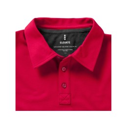 Рубашка поло "Markham" мужская, красный/антрацит