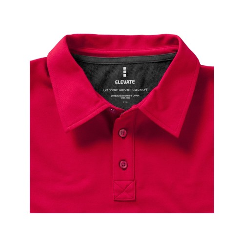 Рубашка поло "Markham" мужская, красный/антрацит