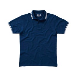 Рубашка поло "Erie" мужская, темно-синий