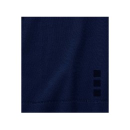 Calgary мужская футболка-поло с коротким рукавом, темно-синий