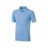 Calgary мужская футболка-поло с коротким рукавом, голубой