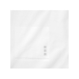 Calgary мужская футболка-поло с коротким рукавом, белый