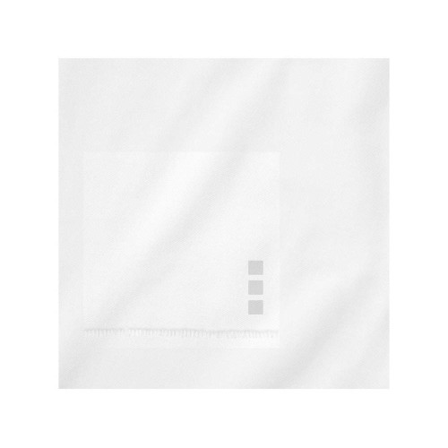 Calgary мужская футболка-поло с коротким рукавом, белый