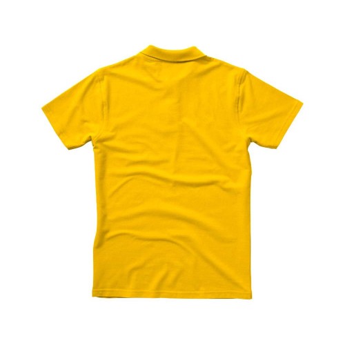 Рубашка поло "First" мужская, золотисто-желтый