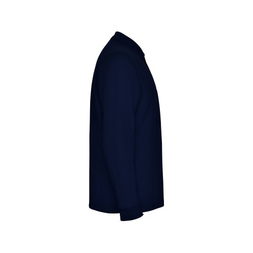 Рубашка поло "Carpe" мужская с длинным рукавом, нэйви