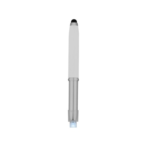 Ручка-стилус шариковая "Xenon", белый, синие чернила