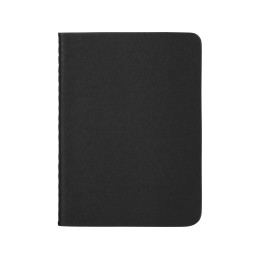 Блокнот A6 Stitch в линейку, черный