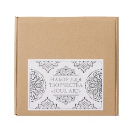 Набор для творчества мандалы из гипса «Soul Art»