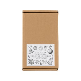 Набор для творчества «Ёлочные игрушки-раскраски»