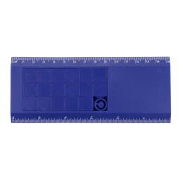 Линейка с игрой «Пятнашки», синий