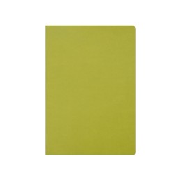 Блокнот «Wispy» линованный в мягкой обложке, зеленое-яблоко (Р)