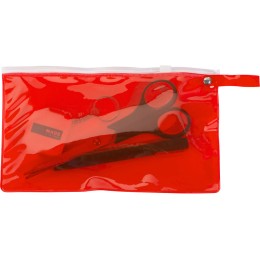 Пенал "Веста", красный