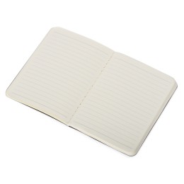 Блокнот A6 Stitch в линейку, черный