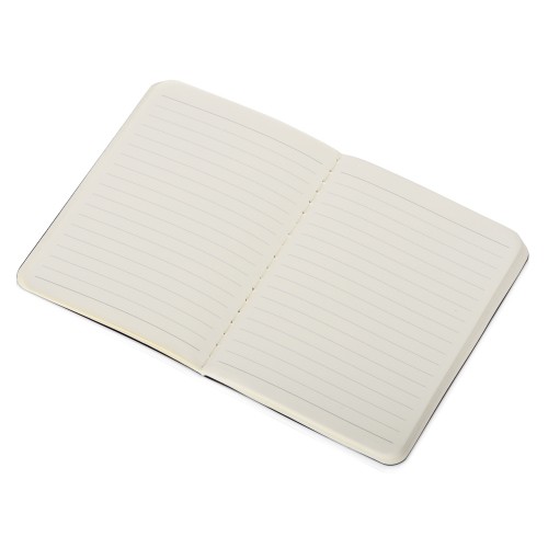 Блокнот A6 Stitch в линейку, черный