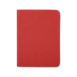 Блокнот A6 Stitch в линейку, красный (Р)