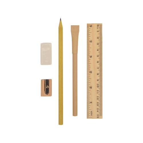 Набор канцелярский в пенале "Eco style"