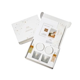 Набор для создания 2-х ароматических свечей: имбирный пряник, рождественская елка