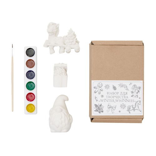 Набор для творчества из гипса «Winter Whinnies»