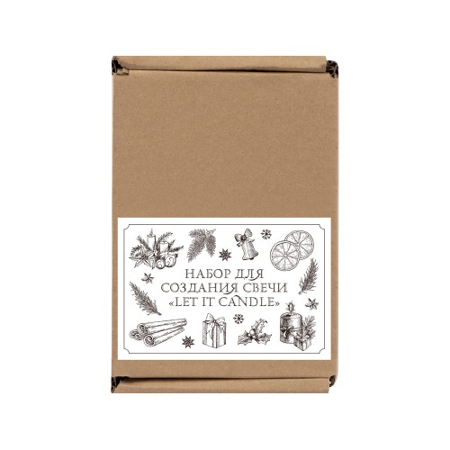 Набор для создания свечи «Let it Candle»