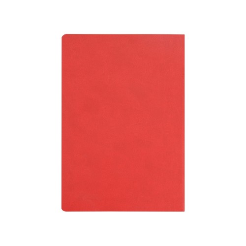 Блокнот «Wispy» линованный в мягкой обложке, красный (P)
