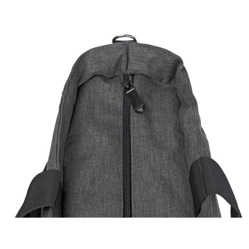 Сумка-холодильник Fabrizio со штопором, серый/черный