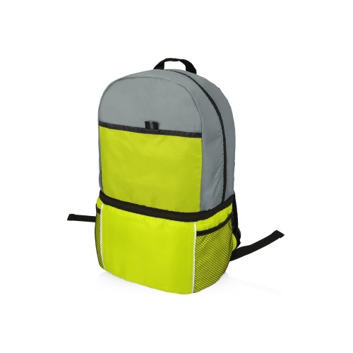 Рюкзак-холодильник "Sea Isle", лайм/серый