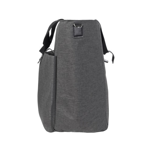 Сумка-холодильник Fabrizio со штопором, серый/черный