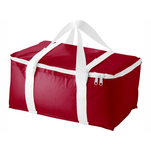 Сумка-холодильник "Lavrik", красный/белый