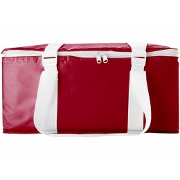 Сумка-холодильник "Lavrik", красный/белый