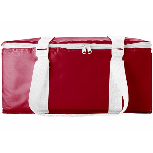 Сумка-холодильник "Lavrik", красный/белый