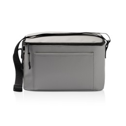 Сумка-холодильник из искусственной кожи с регулируемыми ручками Дэнвер (DENVER), серый
