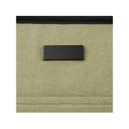 Пищевая сумка-холодильник Joey из брезента, переработанного по стандарту GRS, объемом 6 л на 9 банок, оливковый